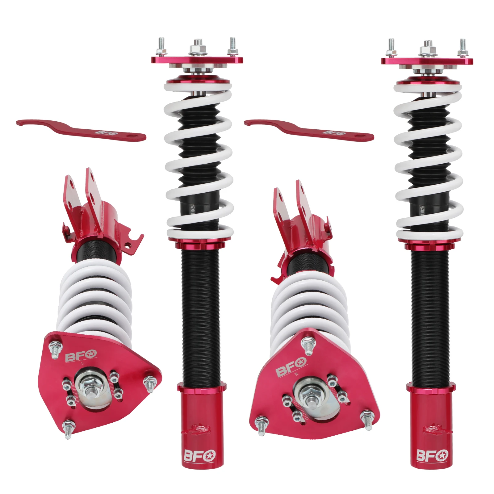 

Coilovers Suspension Kits for Subaru Impreza WRX EJ20 EJ25 GDB 02-07 Adj. Height Shocks Struts Absorber Spring Shock Absorber