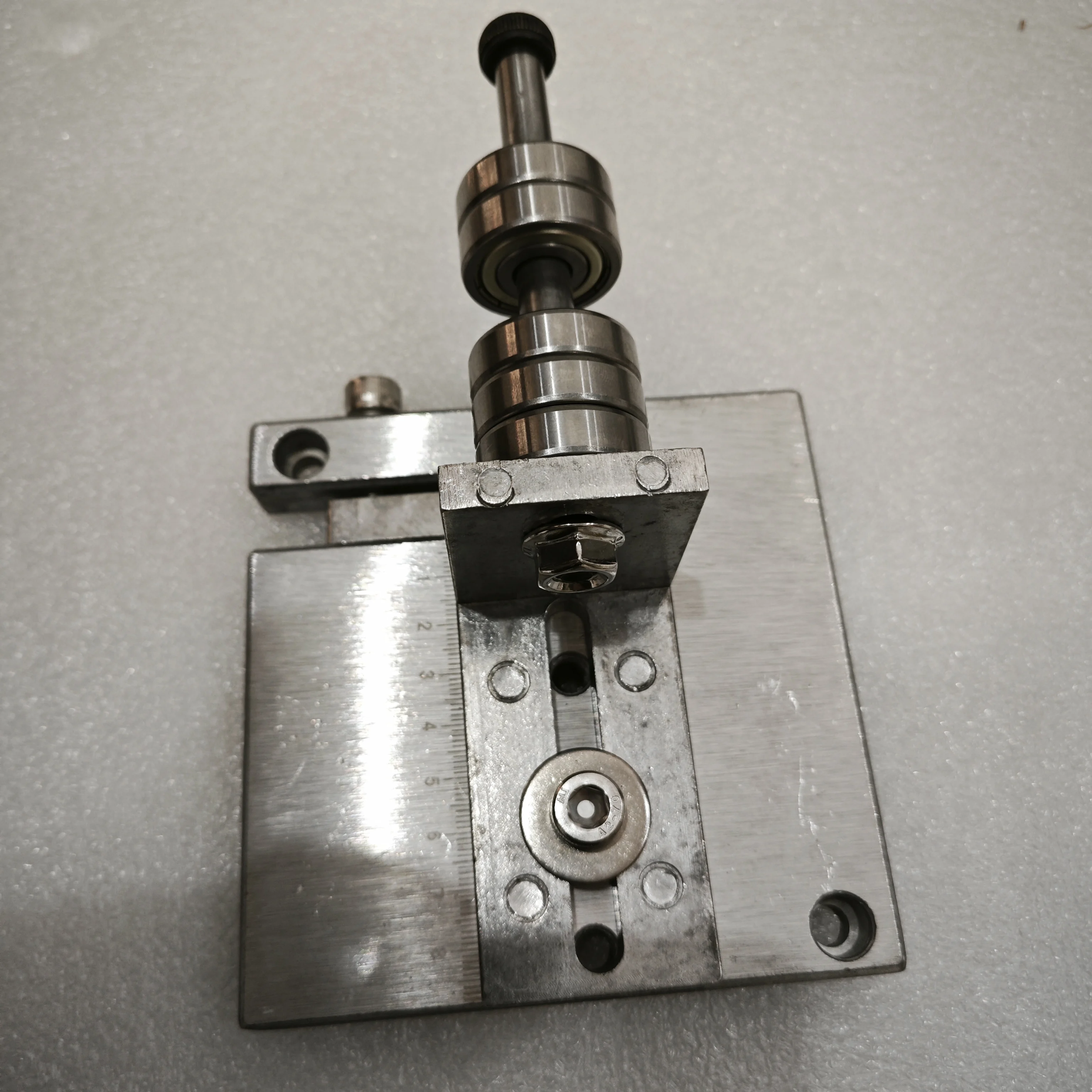 Aluminum Leather Strap Cutter Machine Leather Strip Cutting Tool Manual Belt Cutting Device for DIY Craft detail image 2