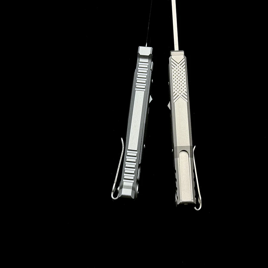 REATE carrochew Drop Gravity noz Aluminium D2 + G10 uchwyt taktyczny wędkarski biwakowy składane narzędzie na zewnątrz EDC