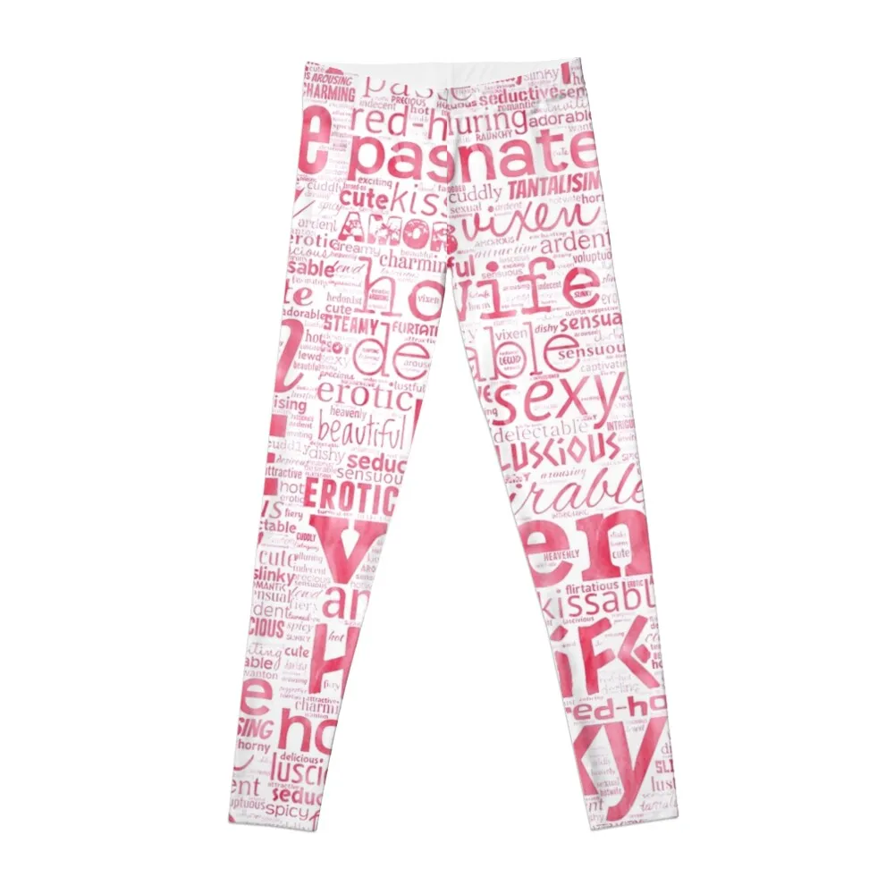 Hotwife-Leggings Vixen para mujer, ropa de gimnasio, top, color rosa