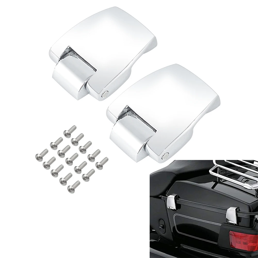 Motorcycle Razor Chopped King Luggage Hinges Chrome Accessories For ...