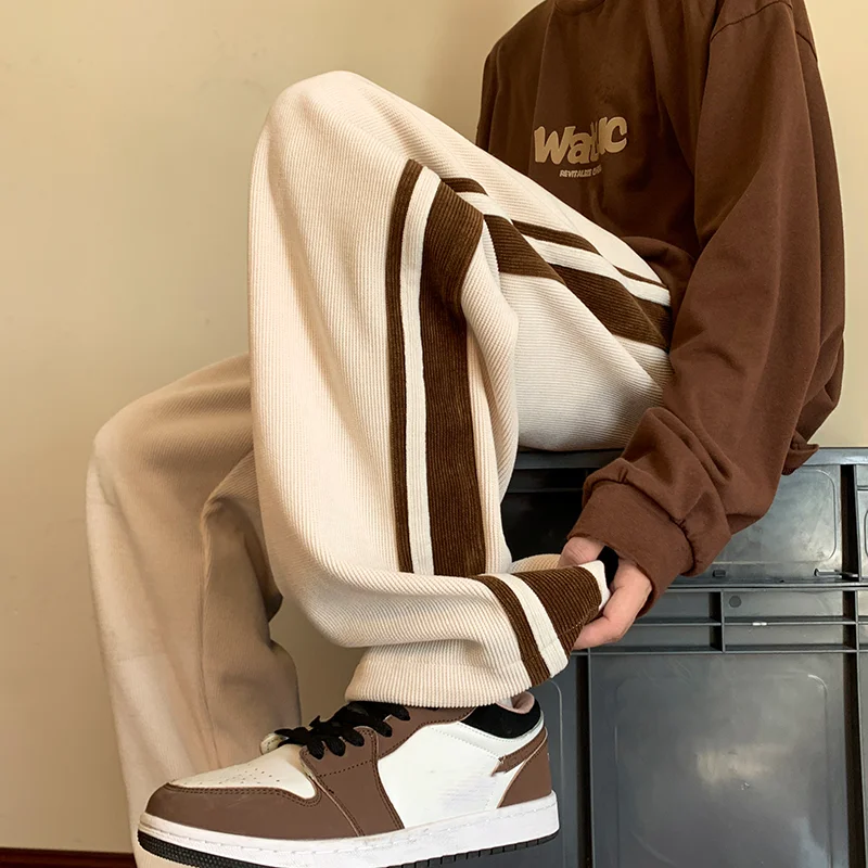 Pantaloni della tuta da jogging da donna, tinta unita, vestibilità ampia, gamba larga, pantaloni casual con coulisse per palestra, sport, corsa, allenamento, atletica