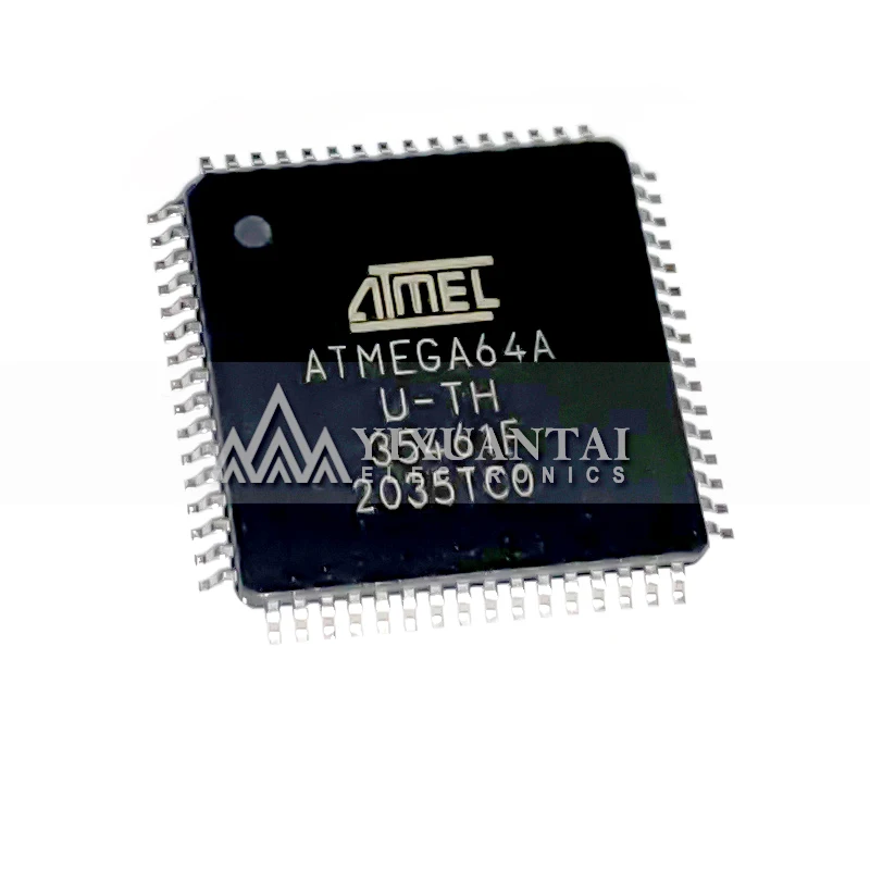 5pcs/lot new original  ATMEGA64AU-TH  ATMEGA64AU ATMEGA64AU TH QFP  ATMEGA64A U TH   ATMEGA64A-AU atmega64a mu atmega64a atmega64 atmega ic mcu chip qfn 64