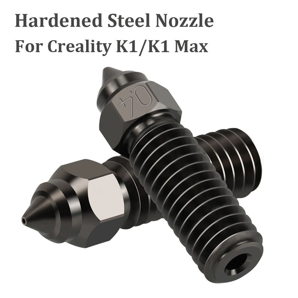

1/2 шт., насадки из закаленной стали для Creality K1 M6 600 мм/с