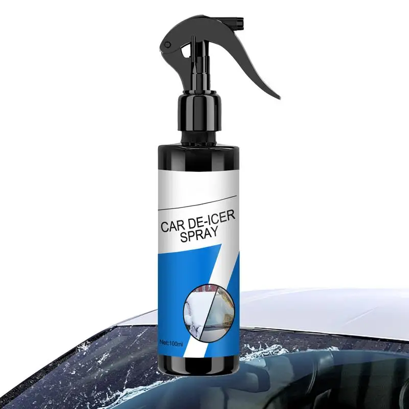 

Auto Windshield Deicing Spray Snow Remover For Cars 100ml Windshield Defroster Winter Accessories For Car Instantly Melts Ice