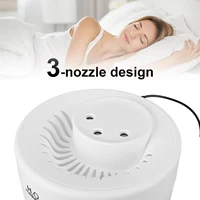 3L Double Spray Humidifier LED Mute Water Supplement Humidifier Portable Ultrasonic Sprayer Household Aromatreatment Necessities 3