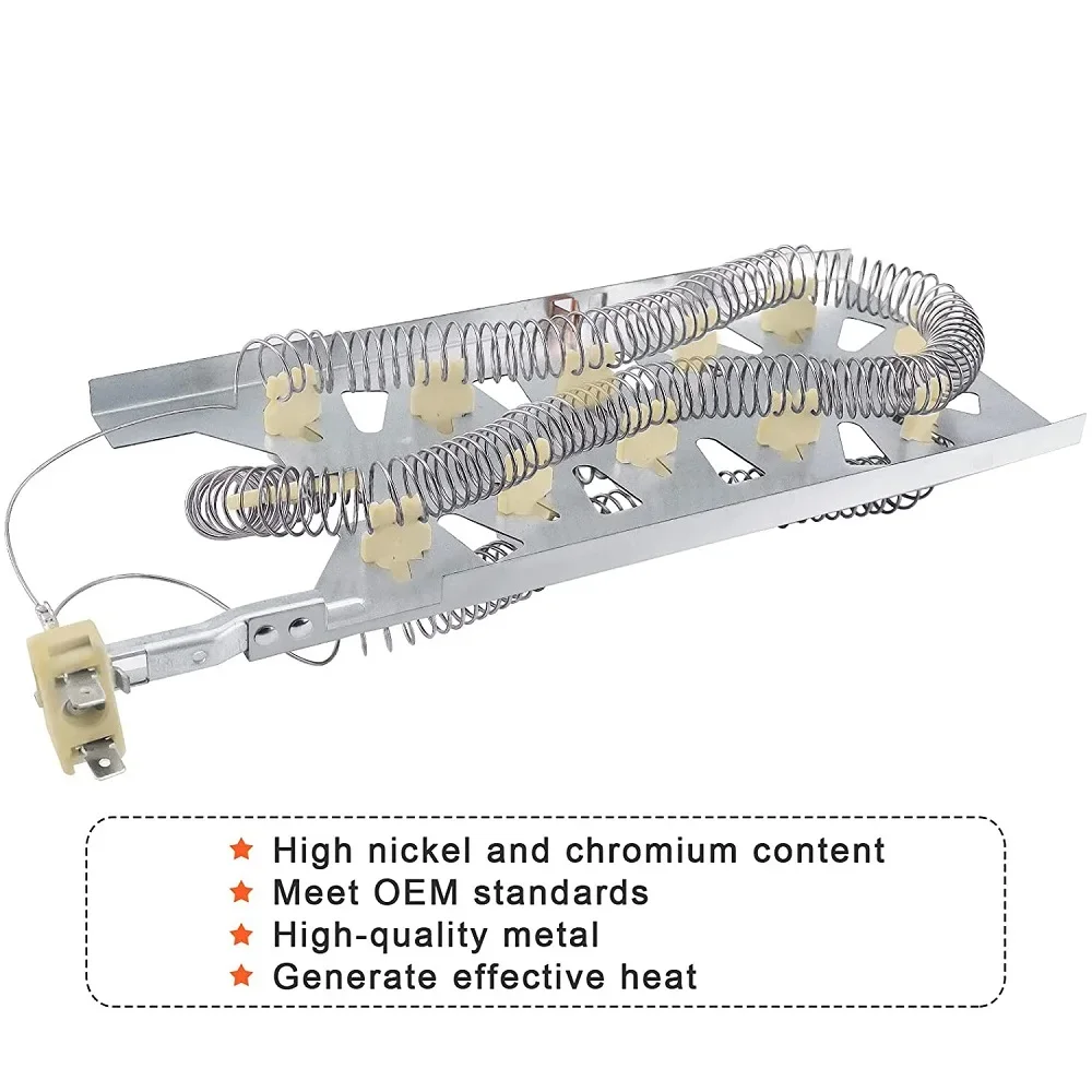 Dryer Heating Element Replacement 3387747 PS11741416 AP6008281 8527865 AP2947033 PS344597 W11045584 W11344457 dryer heating element