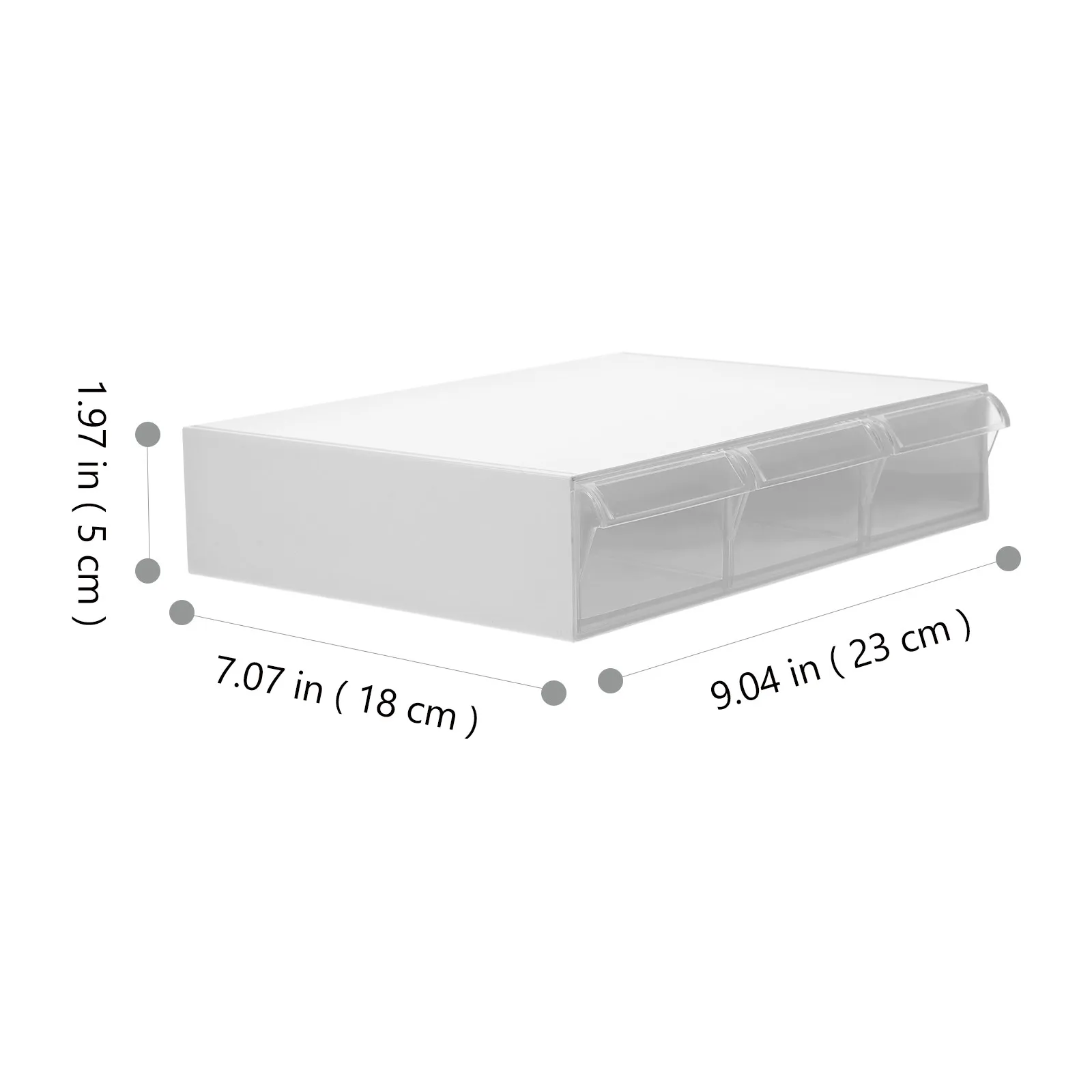 부드러운 표면과 강력한 내하중력을 갖춘 견고한 쌓을 수 있는 책상 정리함, 사무실, 거실, 데스크탑, 욕실용