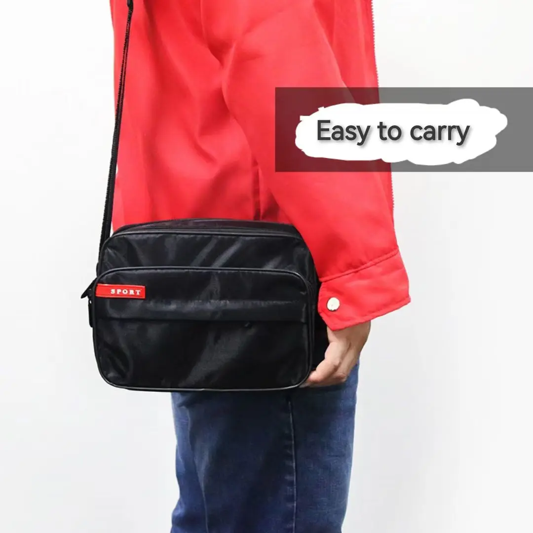 

FTTH Cold Splicing Tool Bag Optical Fiber Fusion Splicer Toolkit Backpack Thickened Canvas Shoulder Bag