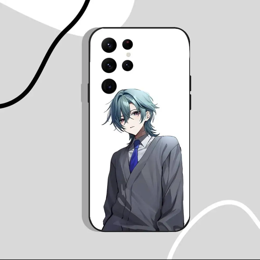 L-Lohen G-Genshin Impact Black Shell Phone Case