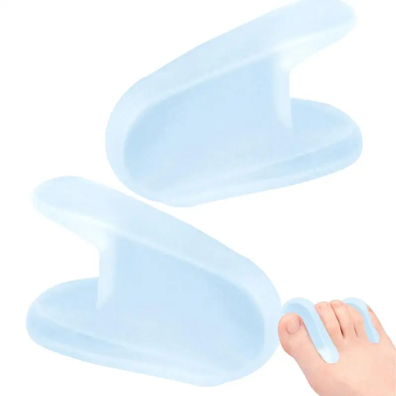 

Toe Spreaders For Feet Comfortable A-Shaped Silicone Toe Spreader Flexible Reusable Toe Separator For Valgus Big Toes Feet