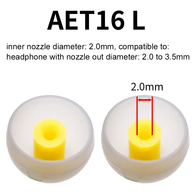 Acoustune Premium Silicone Ear Tips – Enhanced In-Ear Earphone Accessories