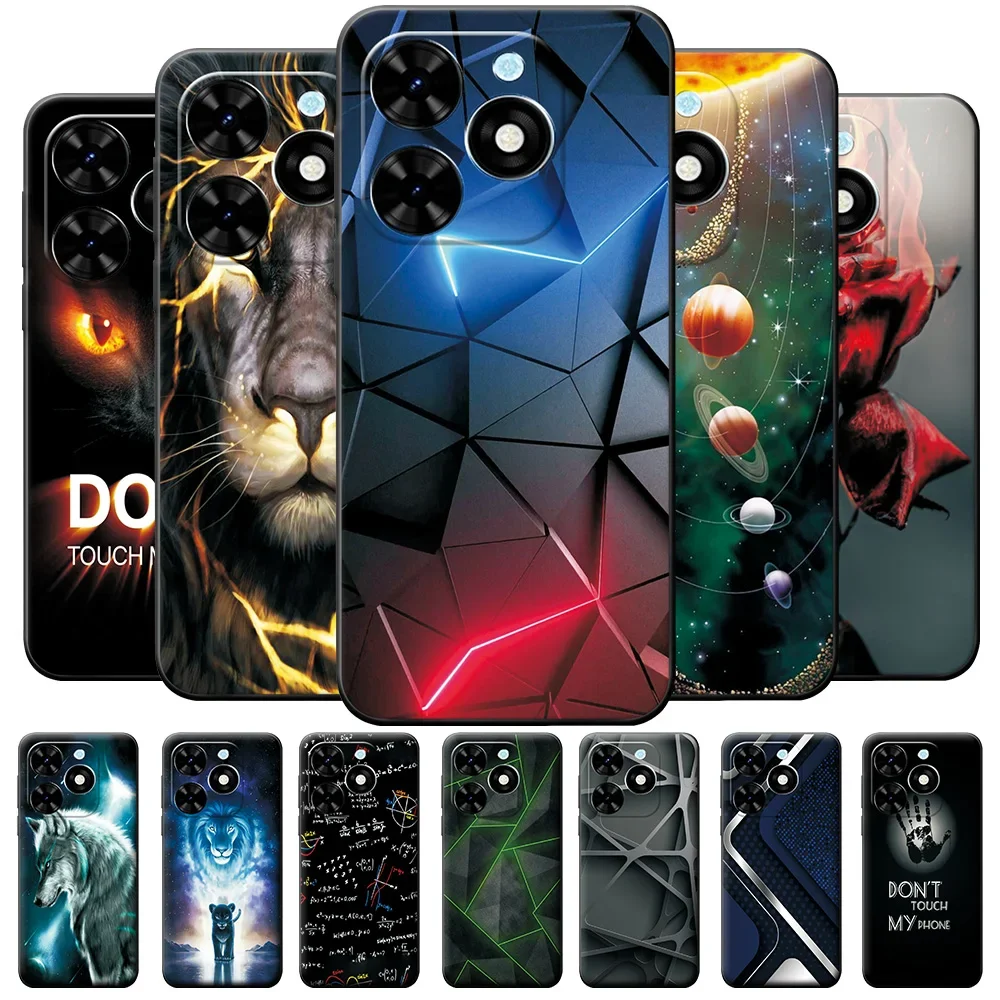 Custodia Per Infinix Smart 8 Cover Posteriore Protettiva Per Smart 7 Custodie Morbide In Silicone Per Smart 6Hd Smart 5 Bumper Funda