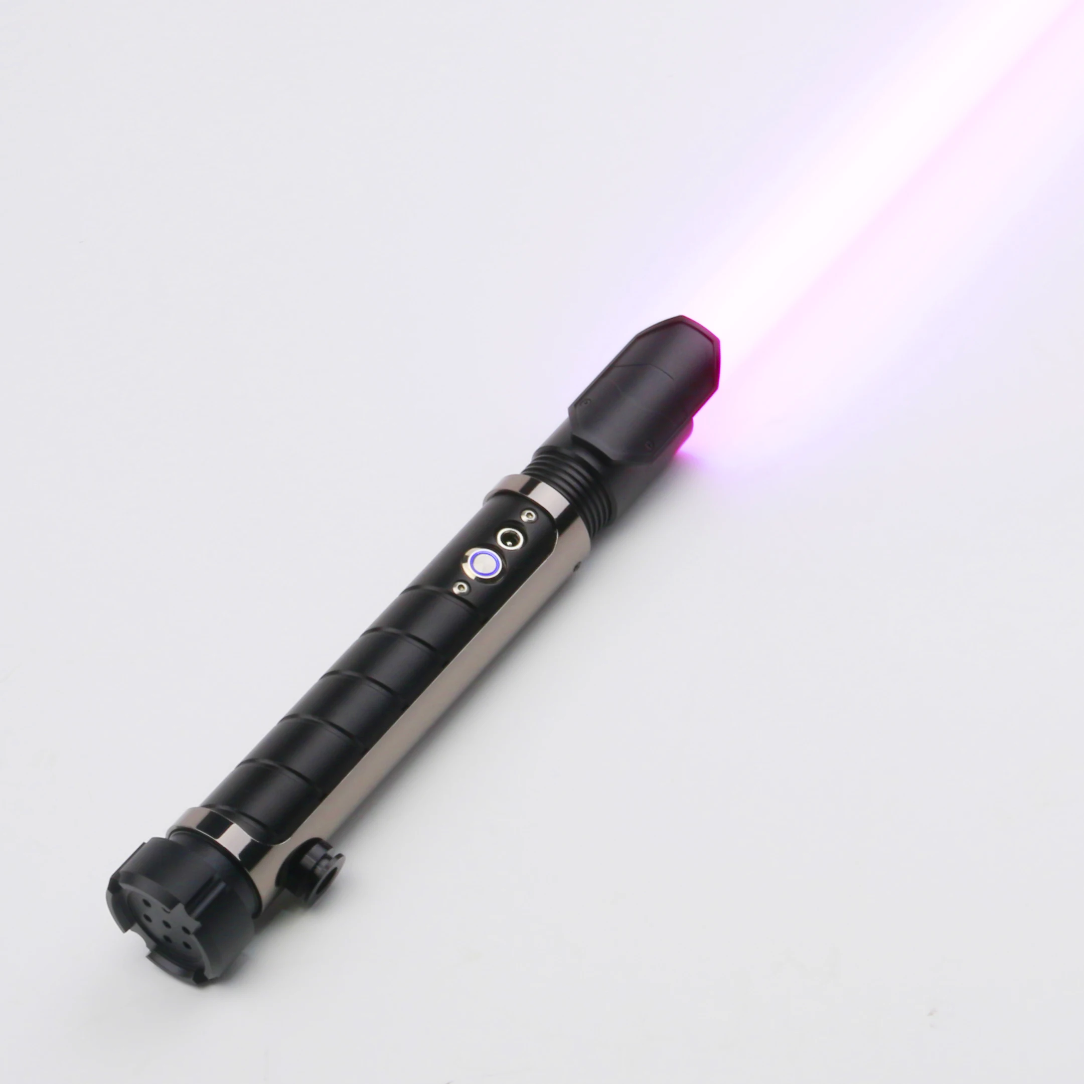 TXQSABER T-shield Lightsaber Metal Handle for Heavy Dueling 16 sets Soundfonts with Music Light Effective Change Laser Sword