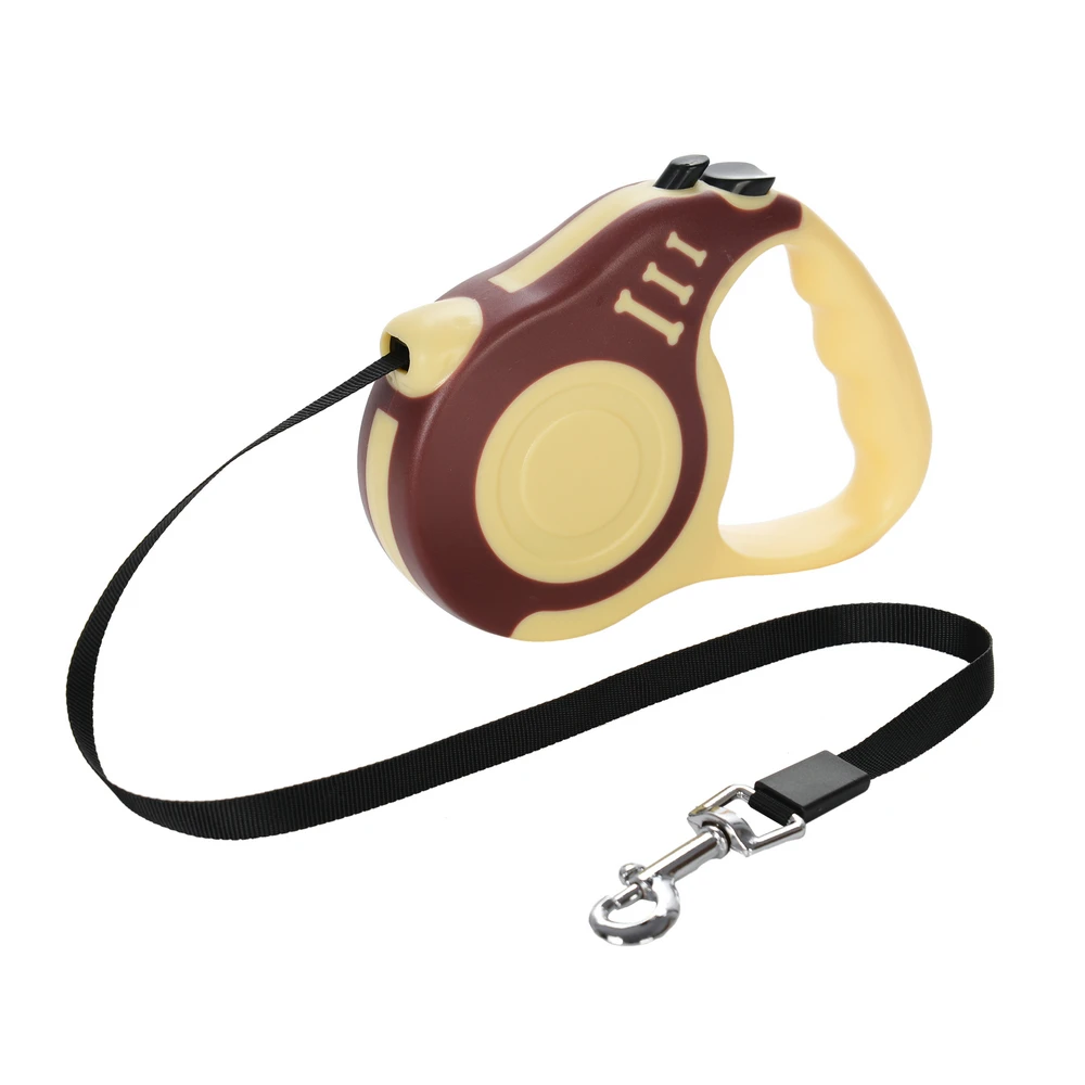 Dog Leash 3m 5m Durable Automatic Retractable Cat Lead Extension Puppy Walking Running Lead Roulette Pet Lead Leashes Products