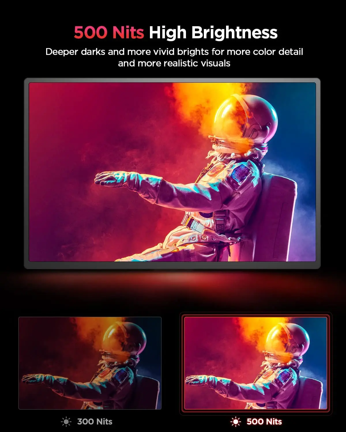 ޴  QHD 144hz  ̹ ÷, ũ 2560*1600, 100% sRGB 500Cd/m, Ʈ ġ ps4 ps5 , 16 ġ, 2.5K, 165hz