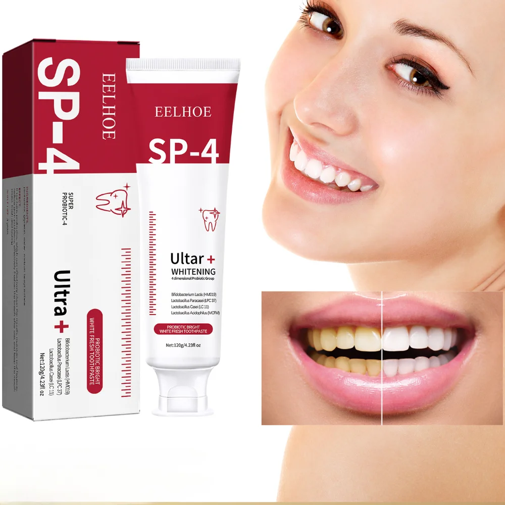 

EELHOE Teeth Whitening Toothpaste Repair of Cavities Caries Removal of Plaque Stains Decay Whitening Yellowing Repair Teeth