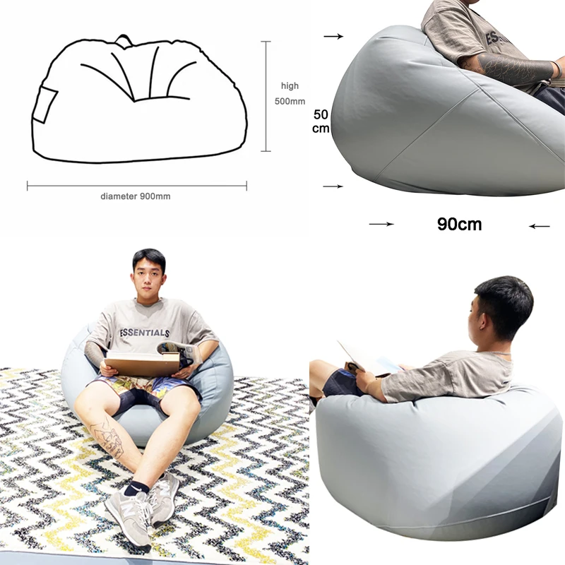 Removable Kids Adult beads bean bags Indoor Outdoor photography bean bag chair big sofa portable living room