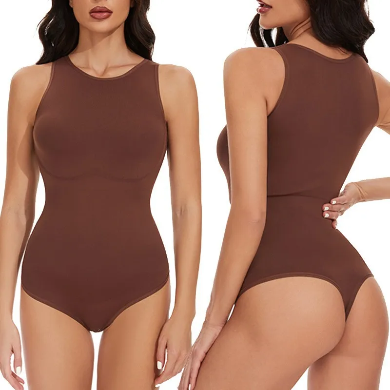 

Seamless Body Shaper for Women Tummy Control Bodysuit with Back Support Bust Lift