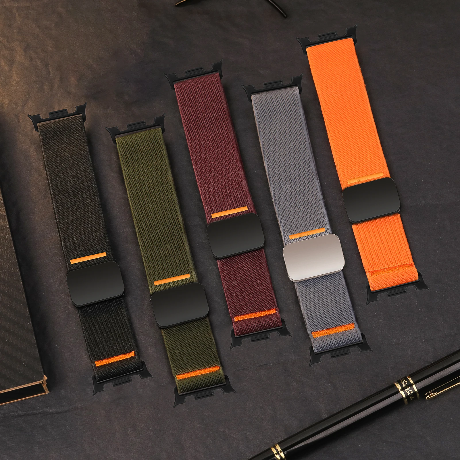 Magnetic Nylon Strap Bracelet