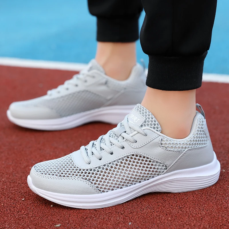 

Дышащие мужские кроссовки для бега, легкая мужская спортивная обувь, Нескользящие женские кроссовки, мягкие кроссовки для тенниса на открытом воздухе, бесплатная доставка 39-49