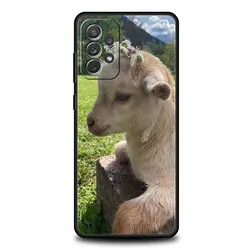 Cartoon Cute Goat Phone Case Cover - Galaxy A21s (A5)