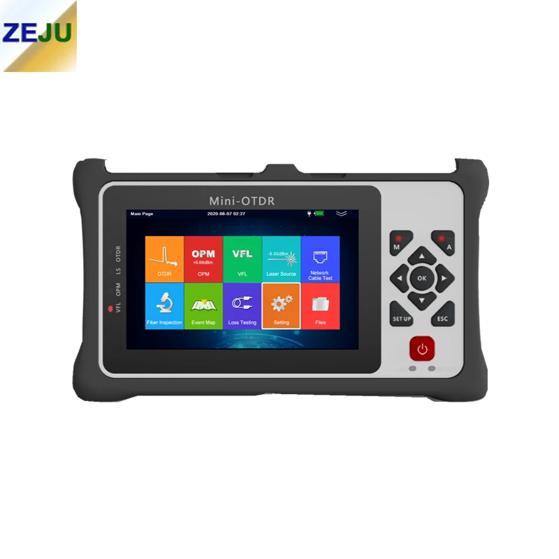new xbtg2130 xbtgt2930 touch screen perfect quality New High Quality Mini OTDR Handheld Optical Touch Screen Time Domain Reflectometer