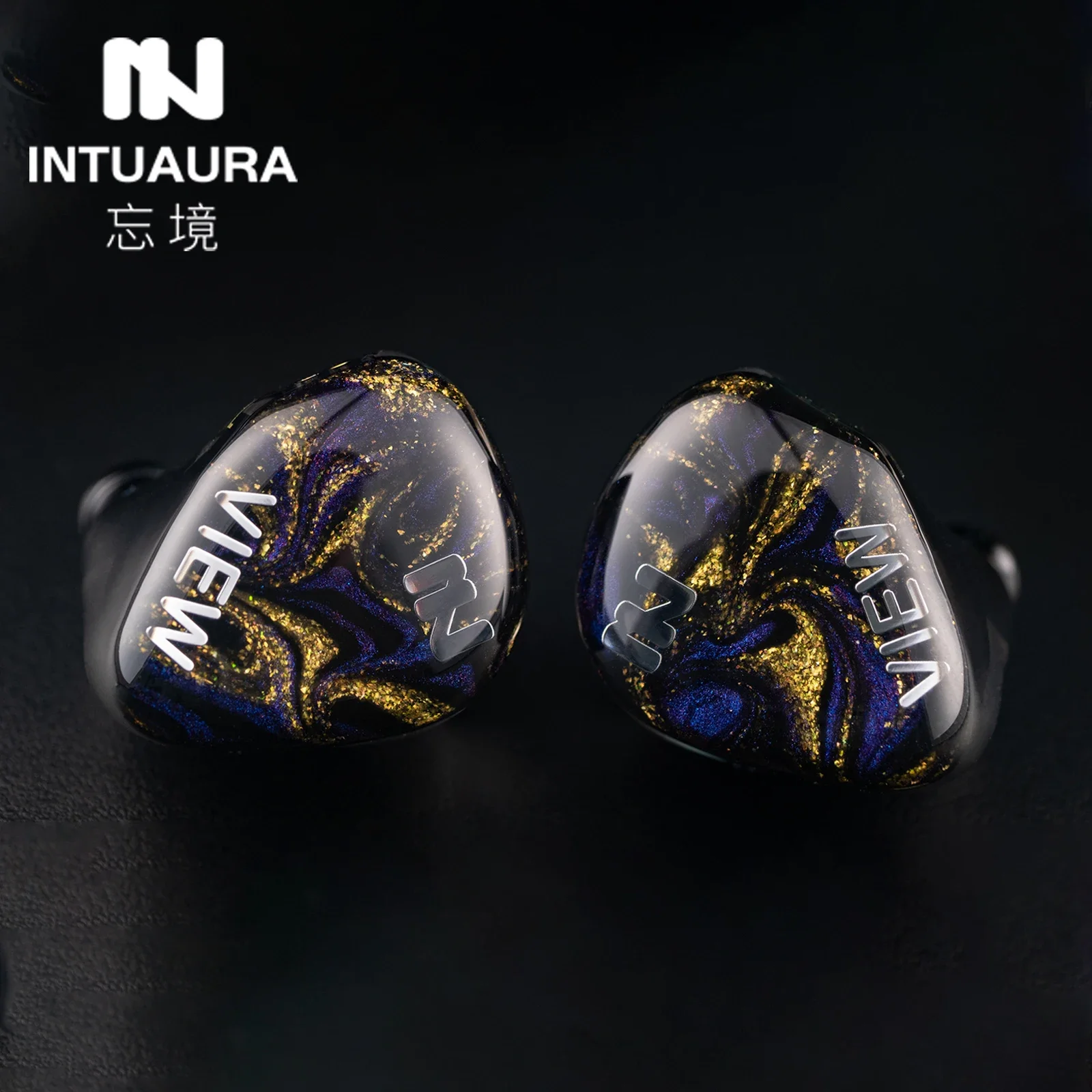 INTUAURA 스플렌더 II 하이파이 이어폰 유선 이어버드, 광대역 1DD IEM 인이어 모니터, 3.5mm/4.4mm 고순도 케이블, 선주문