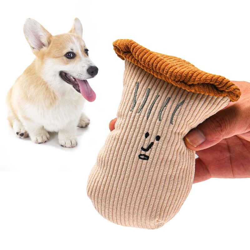 Plush Vegetable Dog Toy 2