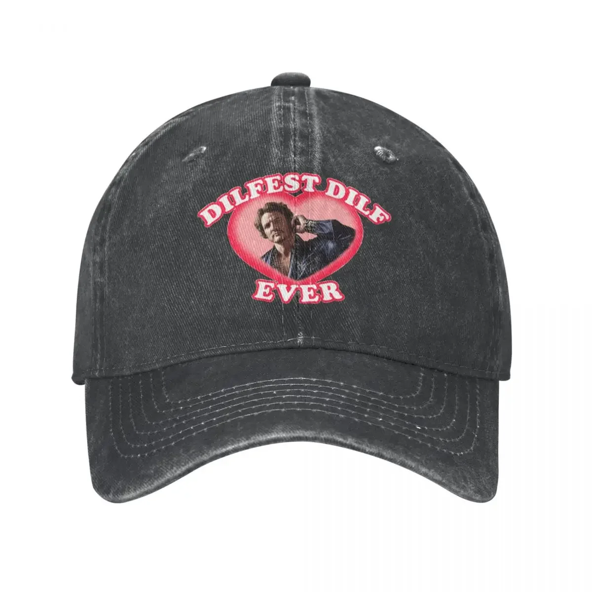 

Pedro Pascal Heart Unisex Baseball Caps Distressed Denim Caps Hat Casual Outdoor Running Golf Gift Snapback Hat