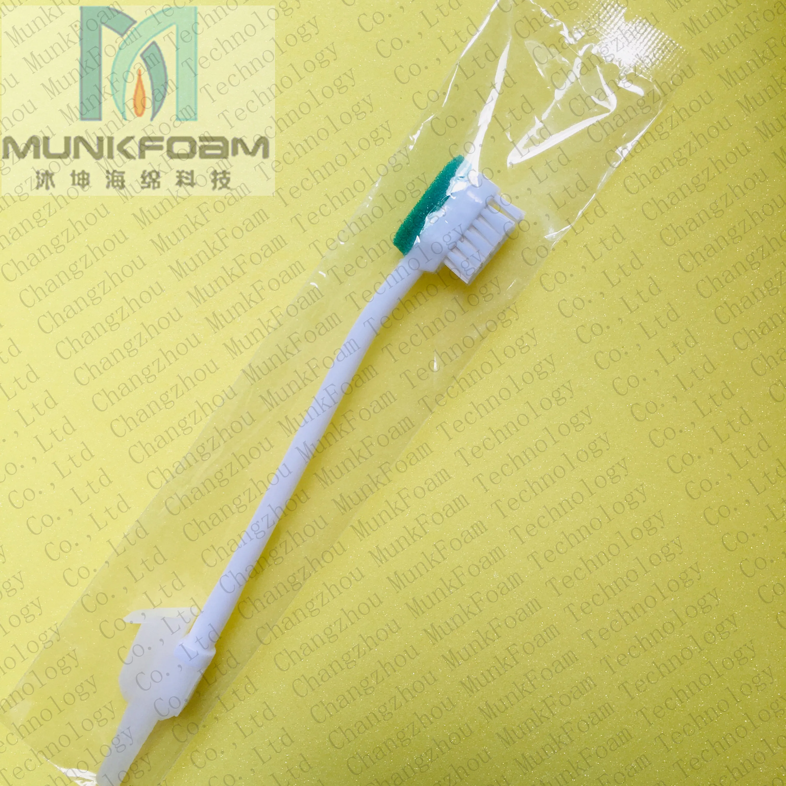 

50 PCS Disposable medical suction swab ICU suction sponge toothbrush for patient laying bed mouth cleaning swab