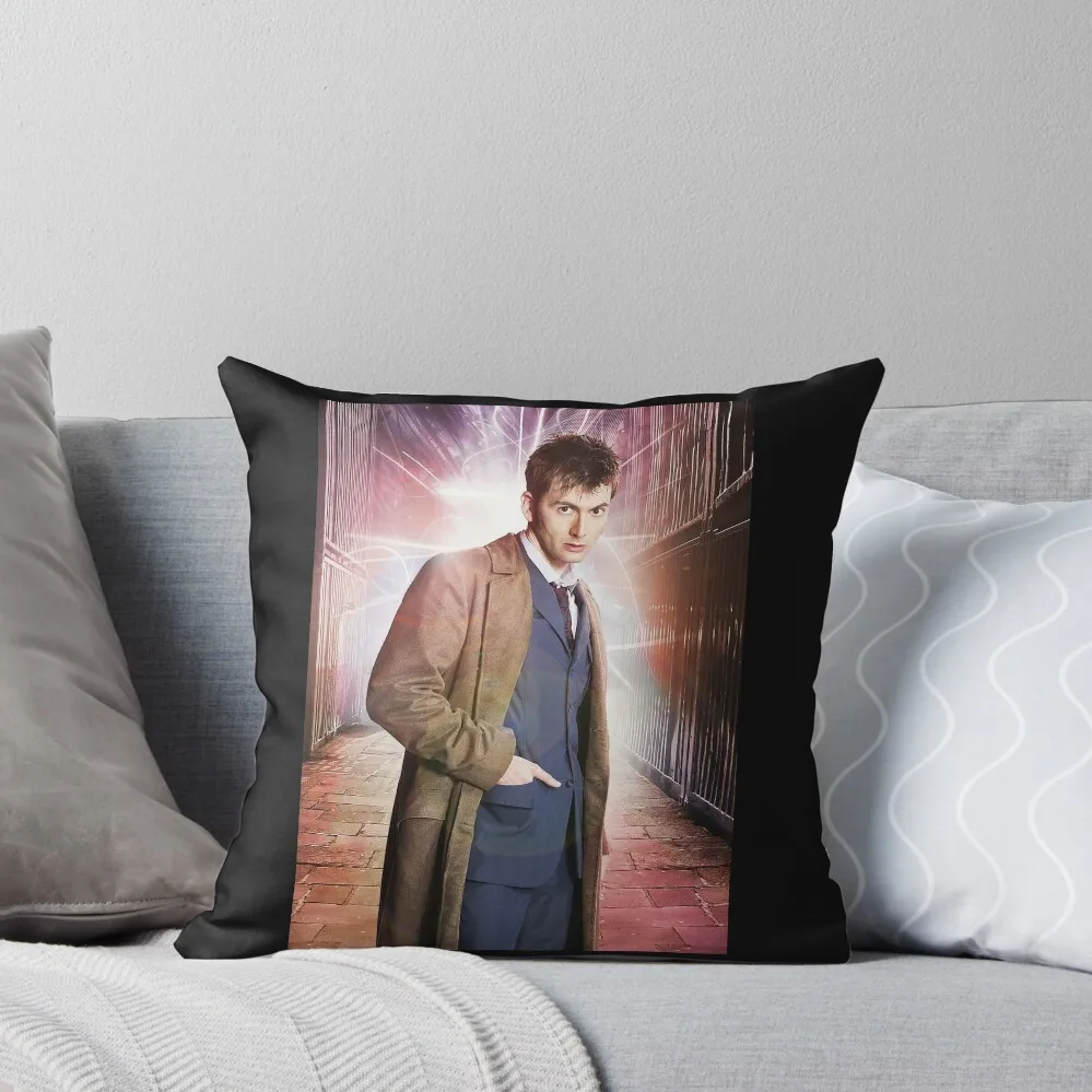 

David Tennant Throw Pillow Cushion Cover Luxury christmas pillowcases Cushions Cover Pillowcase Cushion