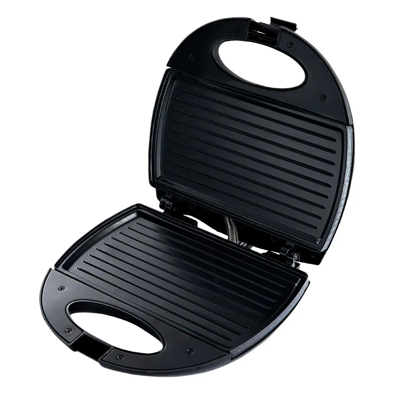 Electric Sandwich Maker Panini Double-sided Heating Cool Touch Handle for Sandwiches, Barbecues, and Fried Steaks 6
