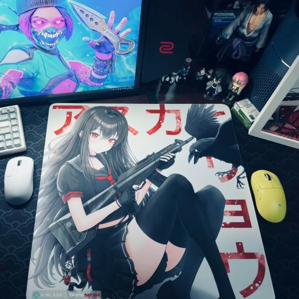 Gamesense マウスパッド Asuka エディション Asuka gamesense Sonar Kimono Limited Edition ガラスマウス
