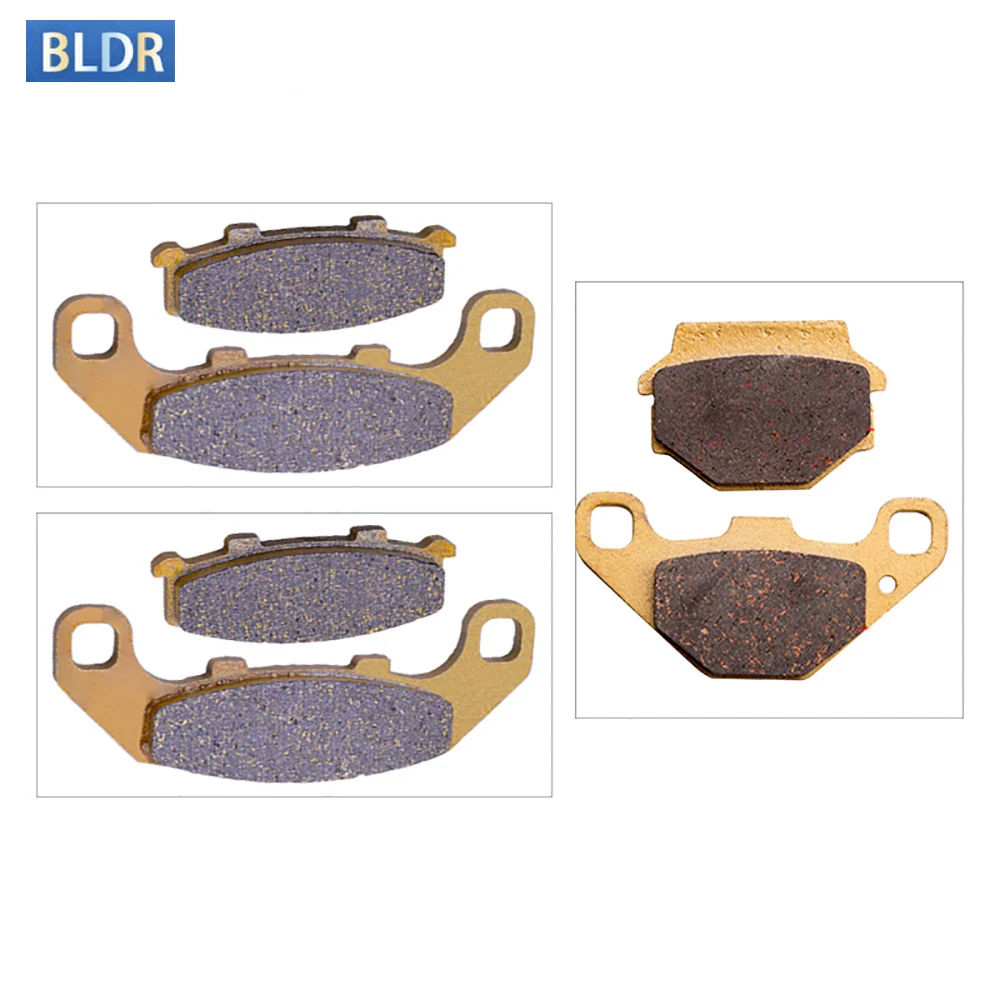 

250CC Motorcycle Front Rear Brake Pads For KAWASAKI ZXR250 ZXR250C ZXR 250 C1-C3 ZX250 ZX250C 1991-1995 94 ZXR250R ZX 250 D1 91