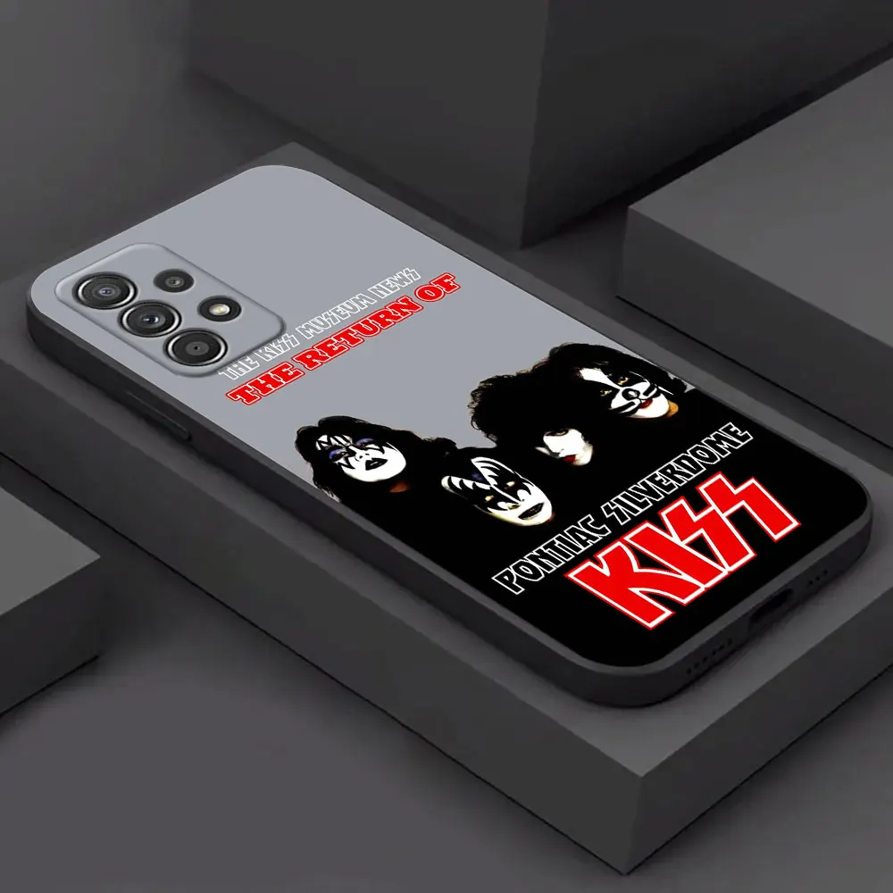 Kiss Classics Rock Band Soft Back Phone Case