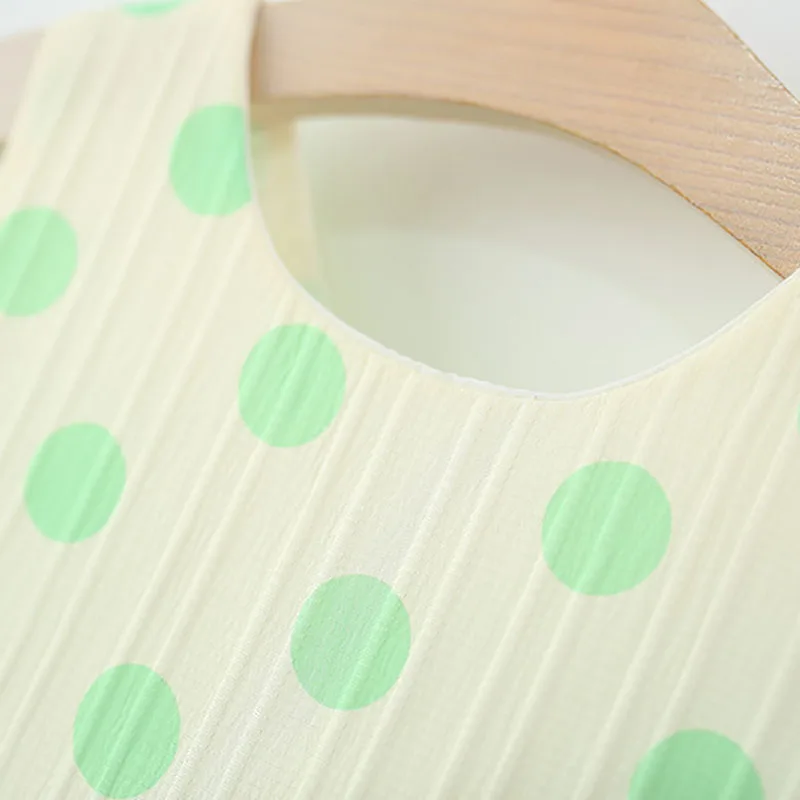 Summer Baby Girls Dot Print Vest and Shorts Set