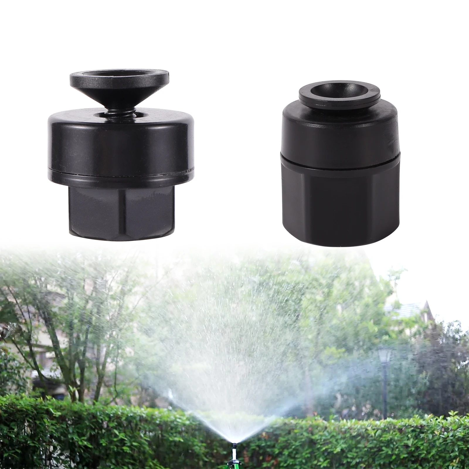 

Greenhouse Courtyard Garden 360° Adjustable Refraction Nozzle Atomizing Sprinklers 1/2" Female Thread Irrigation Sprayer 1 Pc