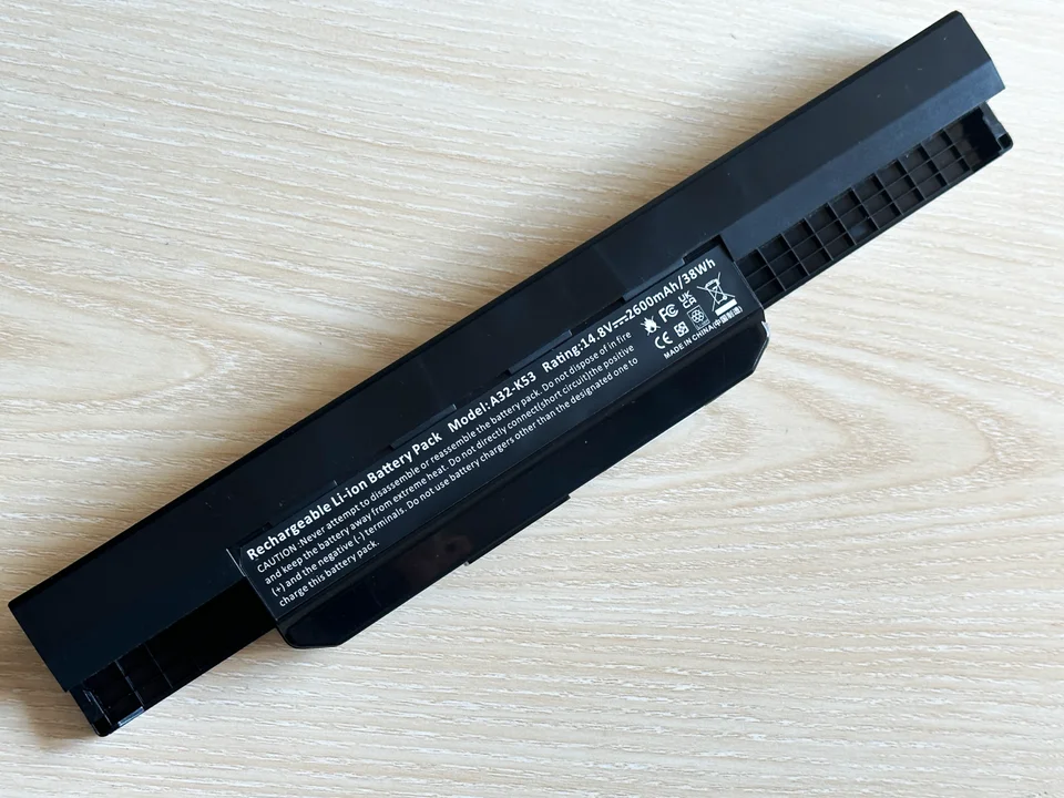 Batteria 14.4V/2600mAh Per Asus - Compatibile Con Modelli K53, X53, A53 E Altri