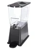 1085203 TrimLine Clear Economy Single Base Beverage Dispenser, 3.5 Gallon Capacity, Black 1