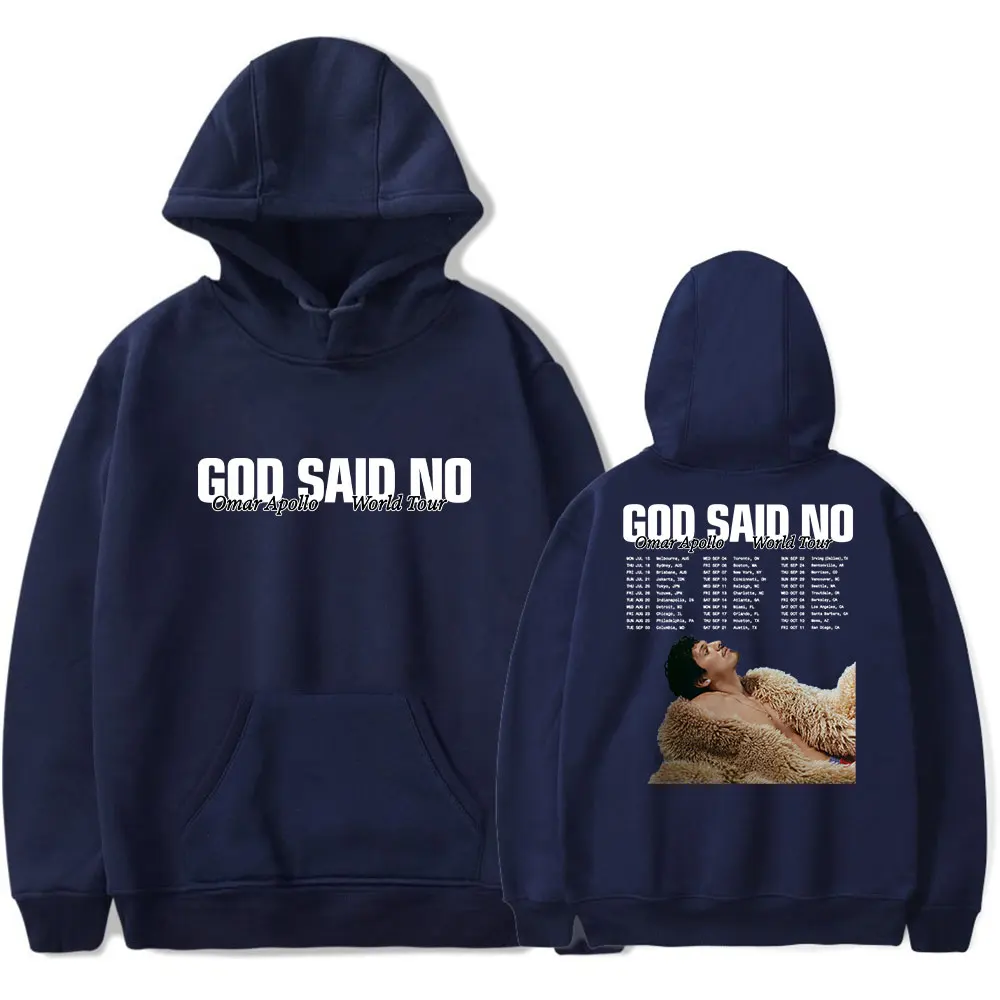 thumbnail image 1 of Sudadera con capucha de Omar Apollo God Said No Tour para hombre y mujer, unisex, de manga larga, para cosplay, ropa de calle, 1 of 5