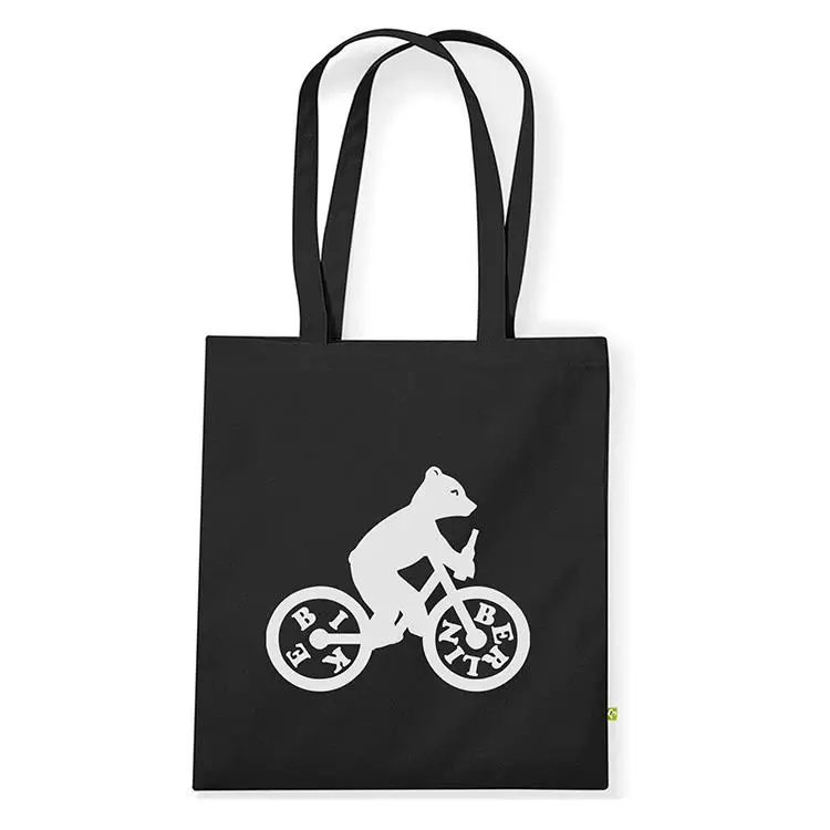 Hot Sale Wholesale 100pcs/lot Eco Friendly Cotton Shopping Canvas Tote Bag with Custom Printed Logo 3
