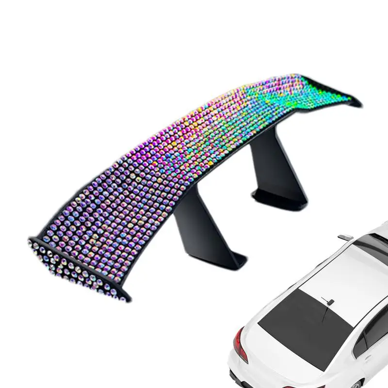 Spoiler Del Bagagliaio Posteriore Ala 6.9 Pollici Auto Car Rear Mini Spoiler Car Tail Decoration Auto Rear Trim Spoiler Cool Accessori Per Auto