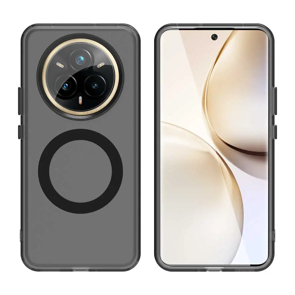 Magnetic Luxury Wireless Charging Matte Translucent Shockproof Case