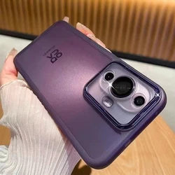 Custodia per telefono in TPU trasparente con protezione per la fotocamera e bumper antiurto