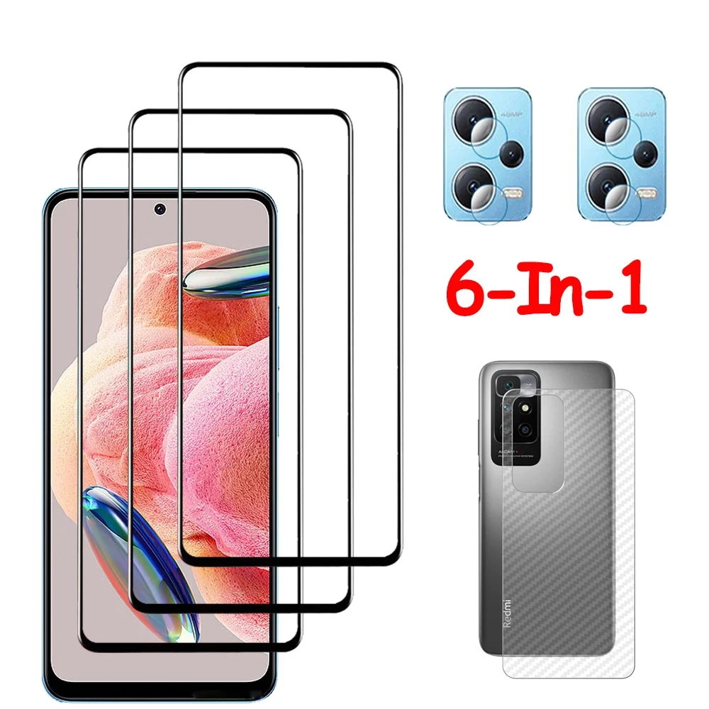 Pelicula,Glass Film For Xiaomi Redmi Note 12 11 10 Pro Tempered Glass Redmi  Nota 12 Pro Plus 5G Screen Protector Note 12S 11S 10S Cristal templado Not