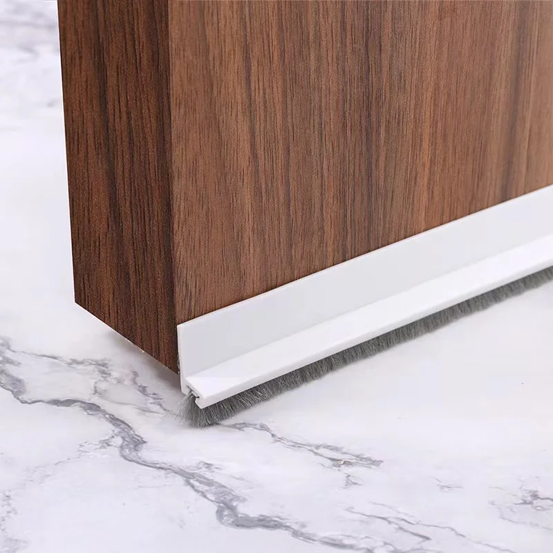 Door Seal Strip 1pc Door Stoppers Sweeps Sealing Strips For Exterior Interior Doors Upgraded Brush Sealing Strips