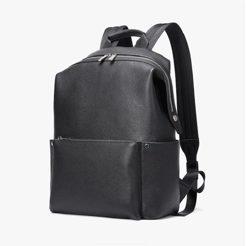 

2023 New Men's Backpack Headpack Cowhide Book Bag Outdoor Backpack Travel Backpack Man Shoulder Bag Genuine Leather Backpack