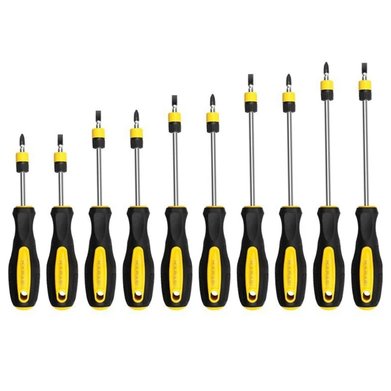 

Магнитная крестовая отвертка с плоской головкой, быстросменный держатель бит, винтовые кольца, электрический бесщеточный ударный