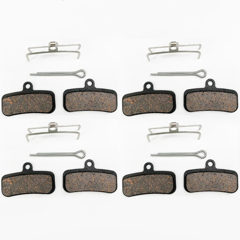 Semi-Metallic Bike Disc Brake Pads For SHIMANO Saint BR-M810 M820 Zee M640 XTR-M9120 Deore XT BR-M8020 M8120 M6120 8/10/20Pairs semi metallic bike disc brake pads